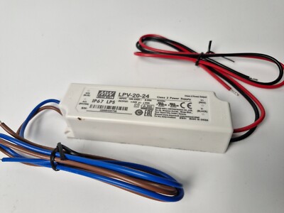 Mean Well LPV-20-24 24V LPS IP67 LED Netzteil