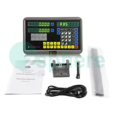2 Axis digital readout & 5micron linear scale encoder Kit 85V~260V Precision US