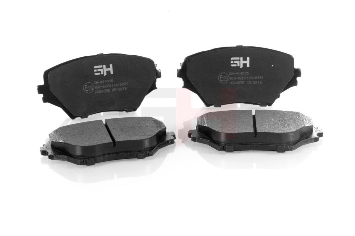 Front GH GH-414555 Brake Pad Set, disc brake for TOYOTA