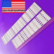 LED Strips for Sharp 50" TV LC-50LB370U LC-50LB261U LC-50LB371U 500TT65 500TT66