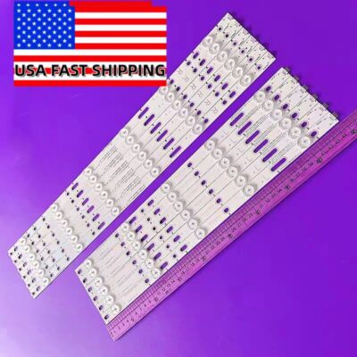 LED Strips for Sharp 50'' TV LC-50LB370U LC-50LB261U LC-50LB371U 500TT65 500TT66