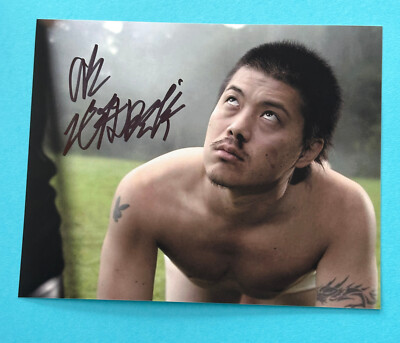 Akihiro Kitamura   -   The Human Centipede  -   signed, original Autogramm !!!