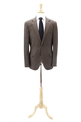 NWT Brunello Cucinelli Mohair-Silk-Wool Houndstooth Print SportCoat 52/42US A181