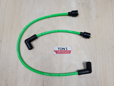Ton's Harley Big Twin 84-98 FXD Dyna Softail 8mm Spark Plug Wires Yellow