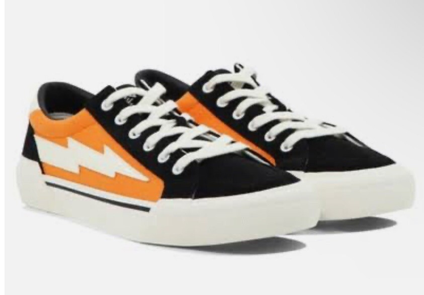 Vans Style Revenge⚡️Storm Size 9 Orange Black Vol 2 Brand New 100% Sneaker Shoe