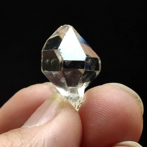 4g Natural Herkimer Diamond Body Sceptre Quartz Crystal Healing Stone 3260 - Picture 5 of 16