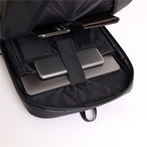 Zaino unisex laptop da viaggio 17" porta USB impermeabile borsa multifunzione 2261 - Foto 3 di 14