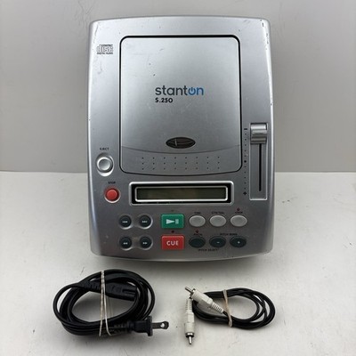 Stanton S-250 Tabletop Pitch Control CD Player DJ Equipment Tested Working