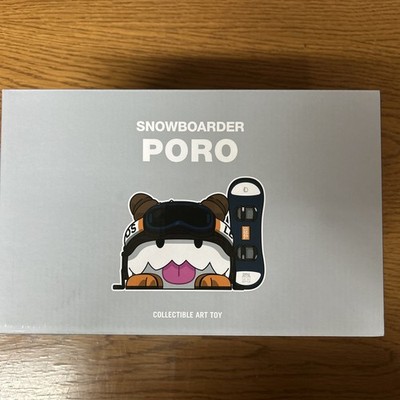 Snowboarder Poro League Of Legends Collectible Art Toy Figure Riot