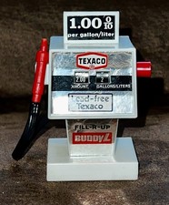 VNTG BUDDY L FILL-R-UP TEXACO GAS PUMP 1.00 per gallon/liter l k
