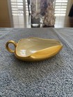 Antique PM Bavaria Moschendorf Iridescent Gold Peach Lusterware Porcelain Dish — photo 2