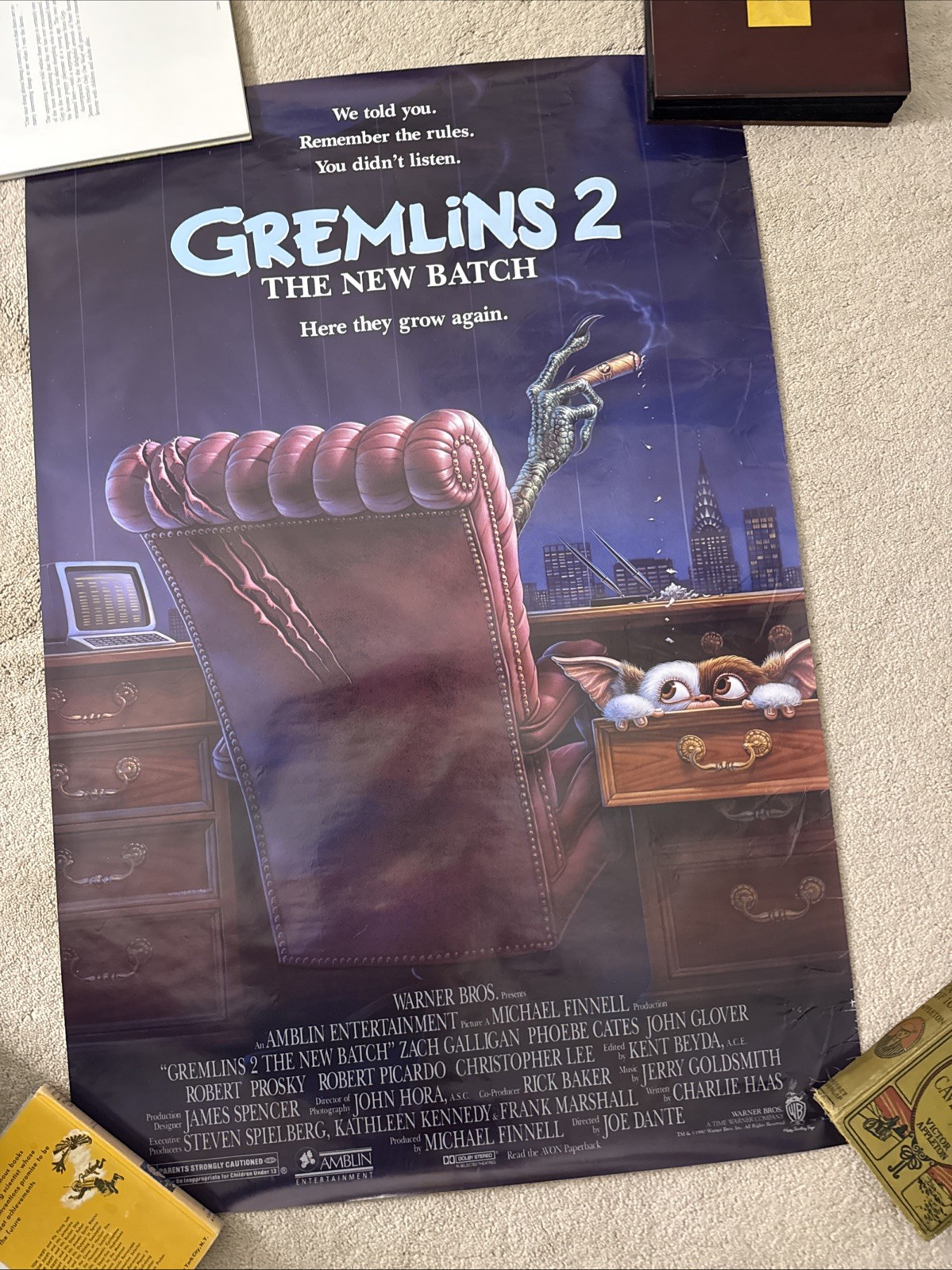 Gremlins 2: The New Batch (1990) 27 x 40 Movie Poster - Style A