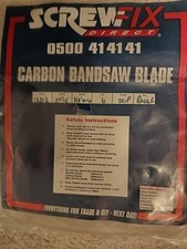 Carbon Bandsaw Blade New Unopened See Photo For Size, Free Band Saw Blade Opened