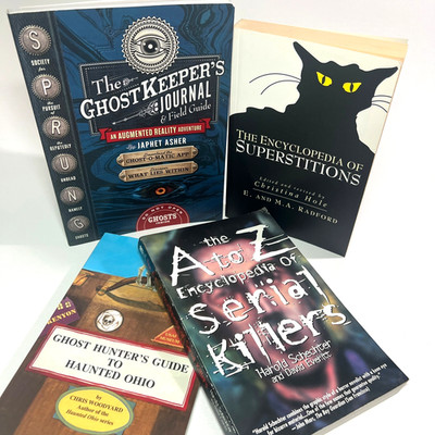Ghosts Serial Killer Superstition Book Paperback Bundle Augmented Reality Game