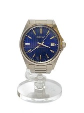 SEIKO Quartz Wristwatch/Analog/Stainless/NVY/SLV/SS/6N52 00J0