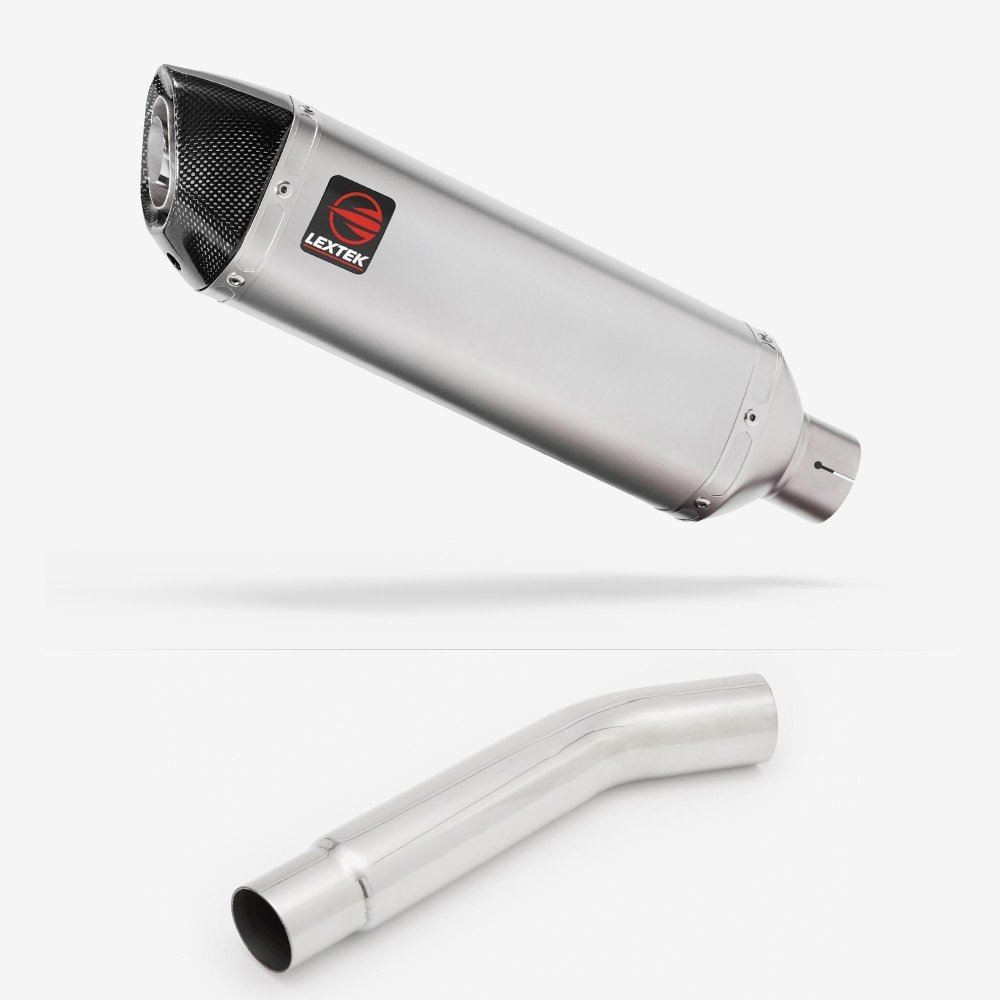 Lextek VP1 Exhaust 300mm with Link Pipe for Kawasaki Versys 1000 12-14