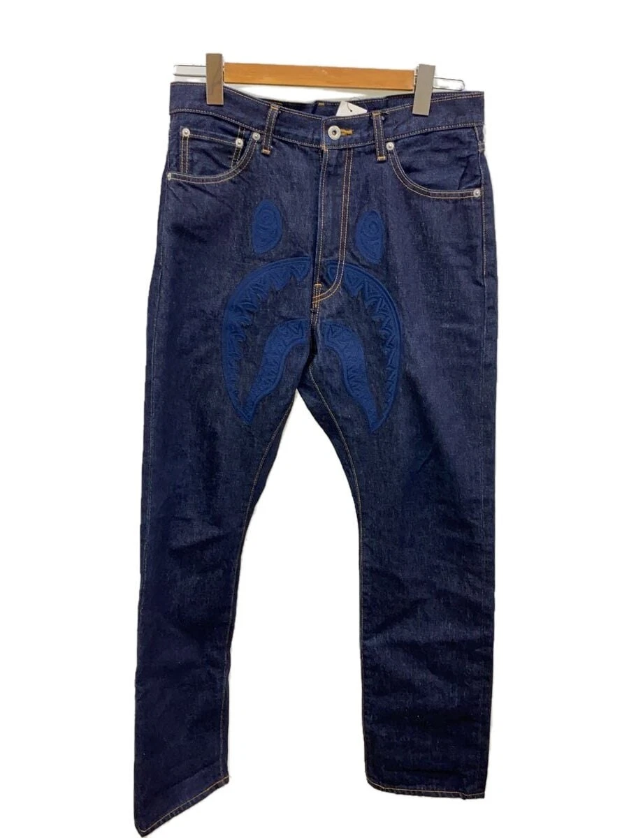A Bathing Ape Cotton Blue Jeans for Men for sale | eBay