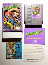 Boulder Dash Nes Works Great Complete Cib W Insertsnice Shape
