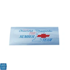 1967-72 Chevrolet Tonawanda No. #1 Team Valve Cover Decal DC0096