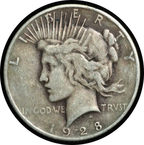 1928-S Peace Dollar Fine