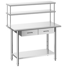 VEVOR Commercial Stainless Steel Table Kitche...