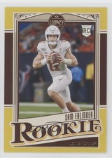 2021 Panini Legacy Rookies Yellow 68/150 Sam Ehlinger #175 0c2