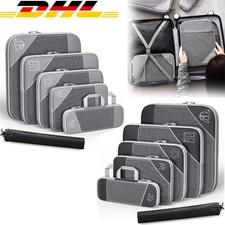 Reise Koffer Organizer 6er Set Kleidertaschen Packwürfel Packtaschen DHL
