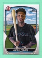 2023 Bowman Antony Peguero #BP-62 1st Bowman Prospect