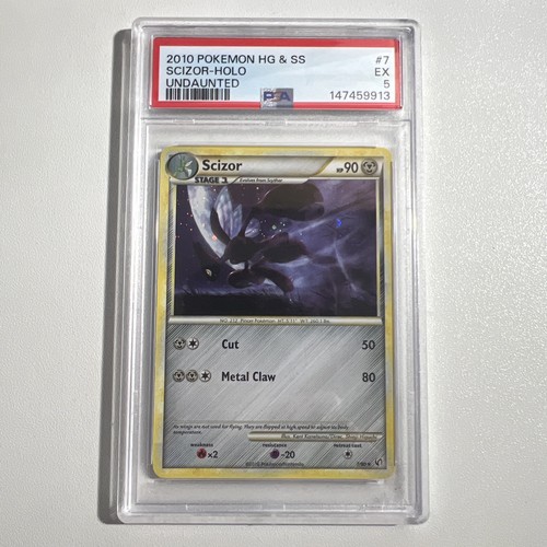 Scizor graded PSA 5 for sale on eBay