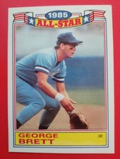 George BRETT 1986 Topps Glossy 