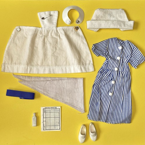 Sindy Dolls 1965 Emergency Ward (Ref 12S12) Outfit