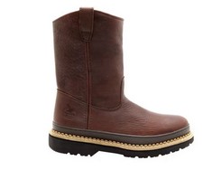 GEORGIA BOOT 9 GIANT STEEL TOE PULL-ON MENS W...