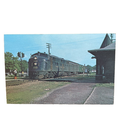 Postkarte Eisenbahn Zug Chicago & Eastern Illinois 1100 E7 92 USA  Ansichtskarte