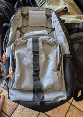Nine Sports Rucksack Sport Freizeit Backpack grau schwarz viele Fächer