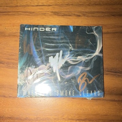 Hinder When The Smoke Clears Signed Autographed CD & Booklet Original