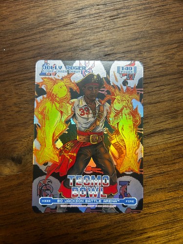 2026 Bo Jackson Battle Arena Jolly Roger Craig Fire Helmets Battlefoil #H333