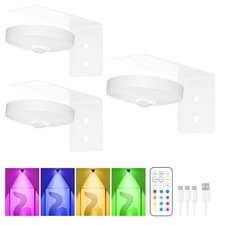 Rechargeable Picture Lights for Wall,Under Cabinet Lighting,1500mAh Rechargea...