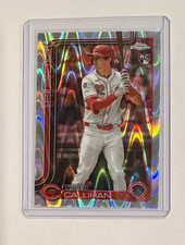 Topps 2025 Chrome Update Tyler Callihan #USC156 Reds Wave Rookie Baseball Card