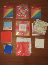 Origami Folding Paper Made in Japan / Assorted Sizes and Colors