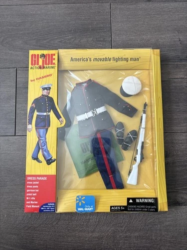 GI JOE Marine Dress Parade Retro 1964 Dress Blue SEALED 2008 Hasbro