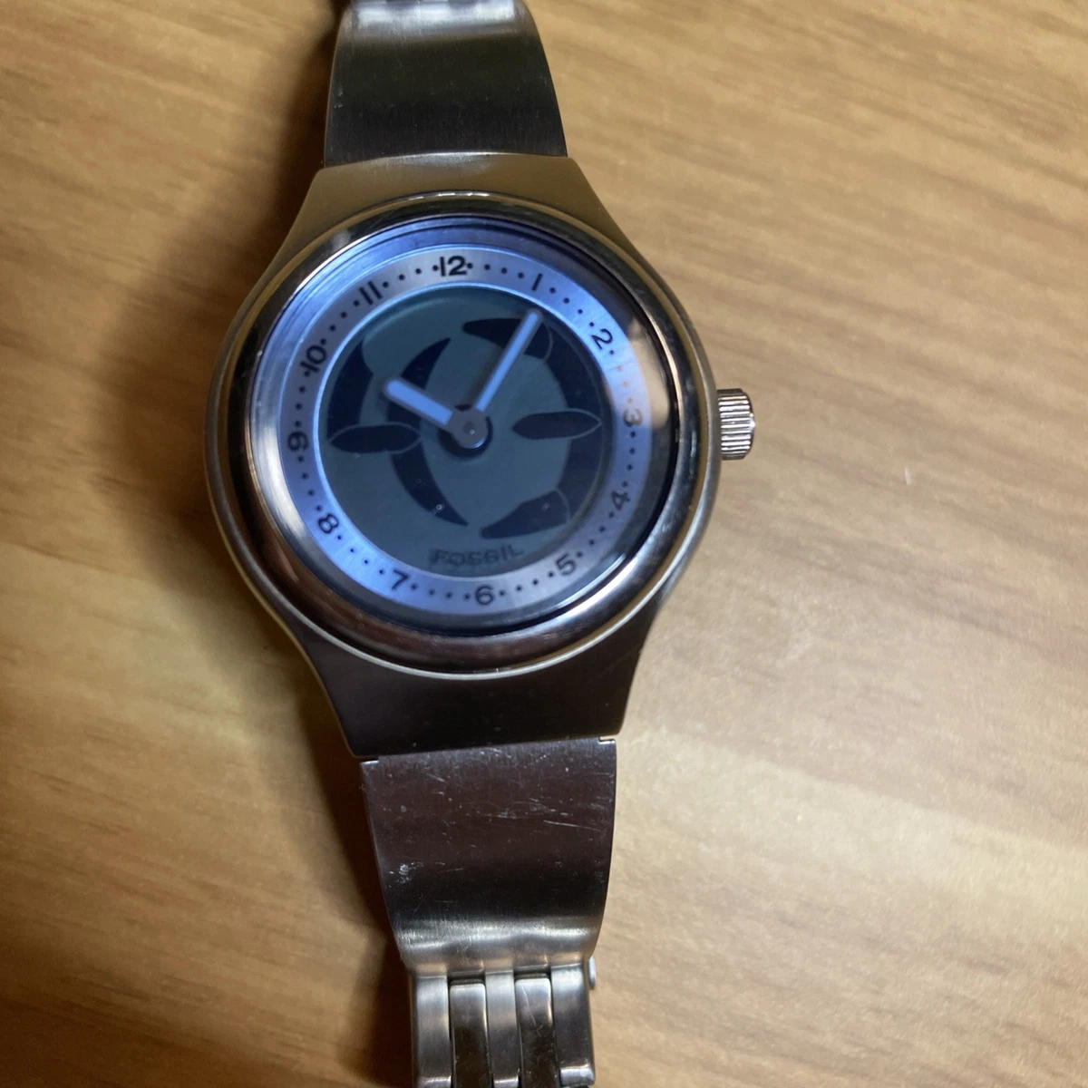 Fossil Big Tic Silver Wristwatches for sale | eBay