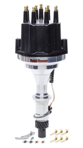 Pertronix Ignition D320710, One Billet Distributor Pont. V8 - Black Male Cap - Picture 3 of 10