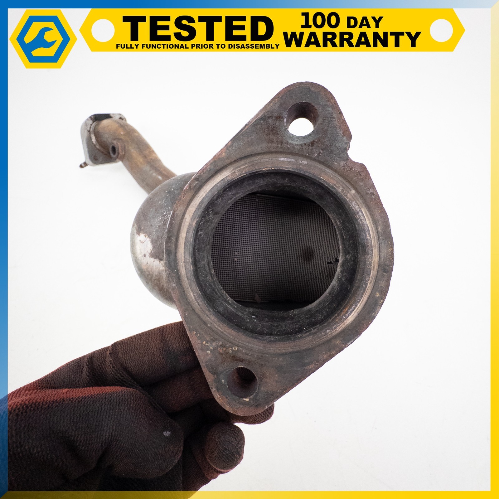 05-07 CHEVROLET CORVETTE C6 6.0L FRONT RIGHT PASSENGER SIDE EXHAUST DOWNPIPE OEM