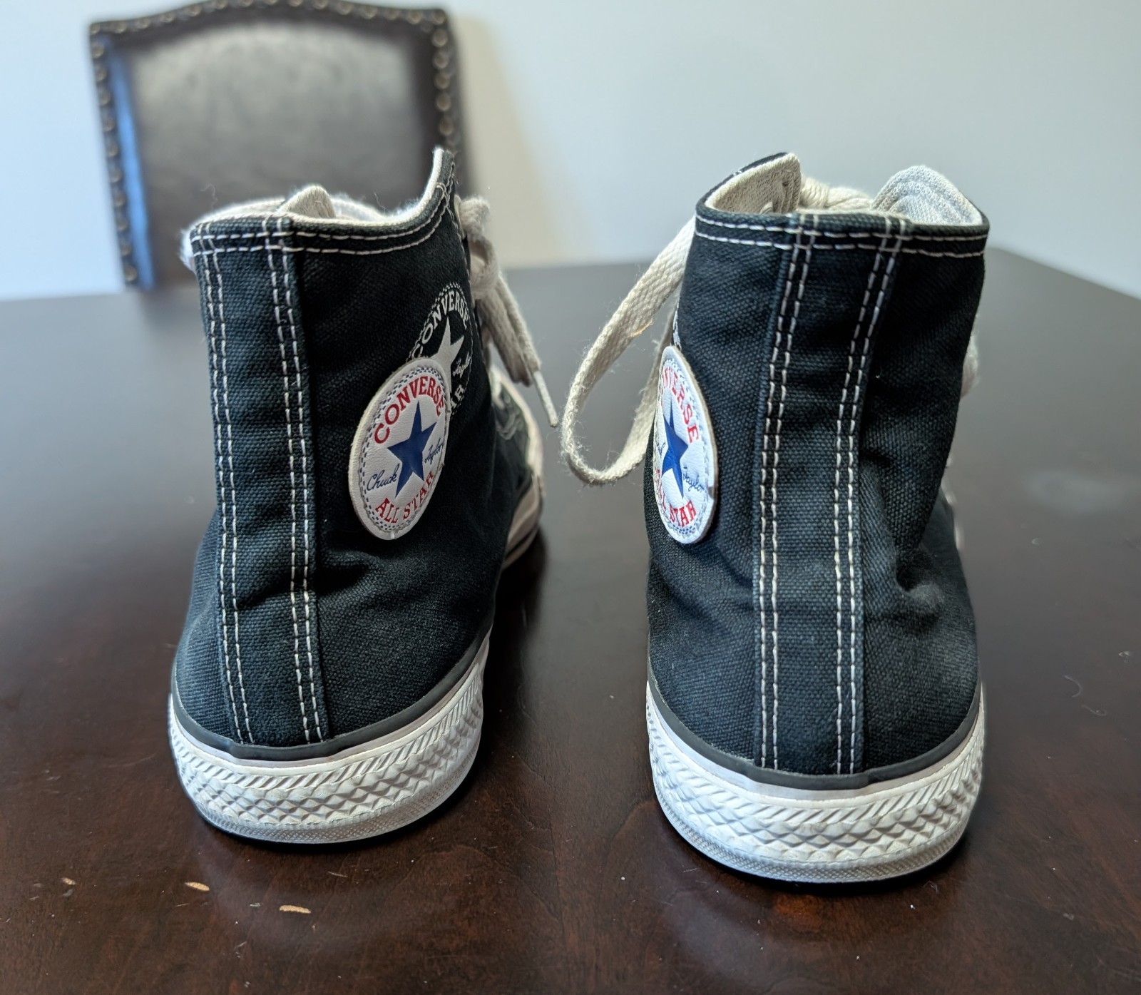 Converse Chuck Taylor All Star High Top Black Kids Size 5 Sneakers thumbnail 4
