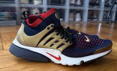 Nike Air Presto Ultra Flyknit Olympic Navy Red 2016 835570-406 Mens Size 11.5