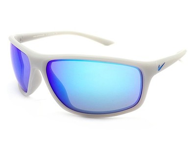 Nike Adrenaline M Sonnenbrille Wolfe grau mit blau verspiegelten Gläsern EV1113 066