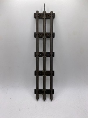 Used Lightweight 3 Rail Track 8 1/4 inch Straight Section See Description.