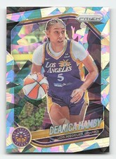 2025 Panini Prizm WNBA #39 Dearica Hamby Ice Prizms