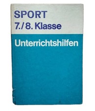 DDR Unterrichtshilfen Sport 7./8. Klasse Hofmann, Dr. Helmut und Theo Endert 