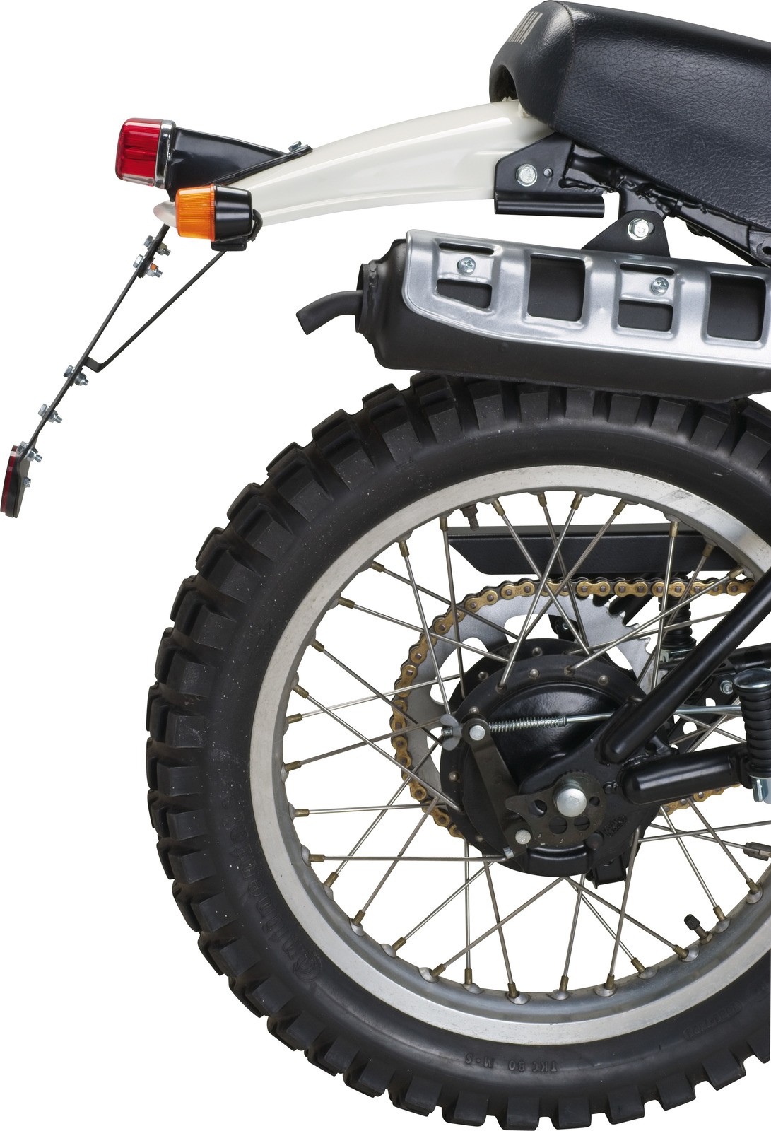 KennzeichenträGer XT250 FüR Euro- Kennzeichen, Edelstahl Schwarz-image